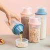 Plastförseglad burk Stor matförvaringslåda Spannmål Snacks Förvaringsburk Kök Matbehållare Matförvaringstank