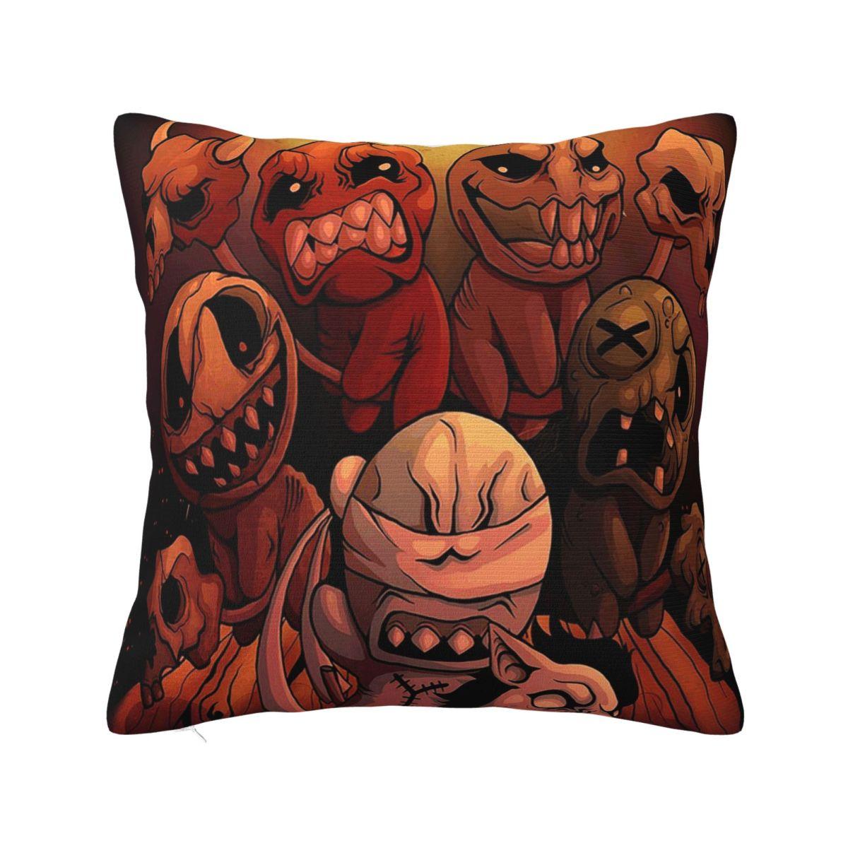 

Roguelike Game The Binding Of Isaac Square Pillowcase Cushion Cover Pillow Case Throw Pillow Cover for Home Sofa Living Room 30cm x 30cm