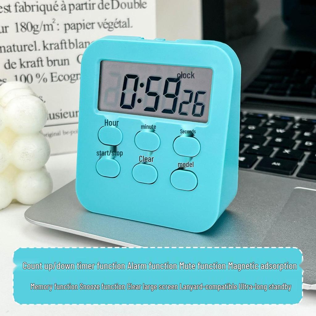 Multi-Function Kitchen Baking Timer and Alarm Clock