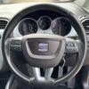 Hand-stitch Black Leather Suede Car Steering Wheel Cover Interior for SEAT Leon Alhambra Toledo Altea 2009-2012 Car Accessories