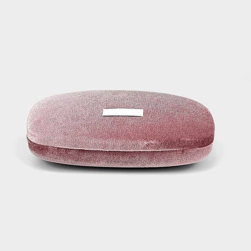 Nuovi occhiali da sole rosa Miu Miu e astuccio per lenti a contatto, custodia portatile per occhiali da sole e lenti per miopia ottica, sacchetto portaoggetti