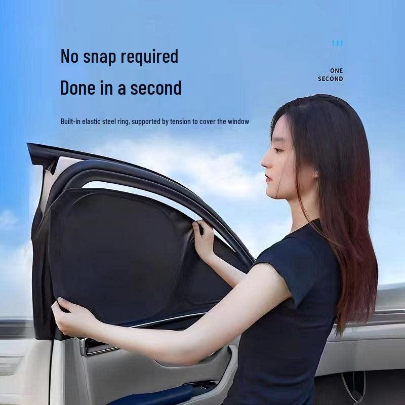 Streamlined Geely Galaxy Sunshade for E5, E8, L6, L7, Xingjian 7, Xingyue L, and Xingyuan - Complete Car Window Coverage.