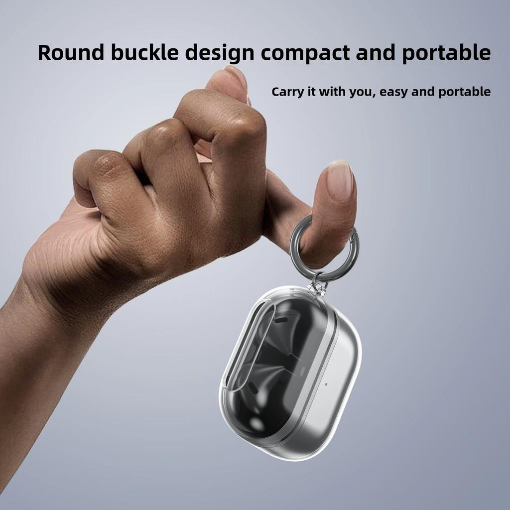 Transparente Hülle für Samsung Galaxy Buds 3 & Galaxy Buds 3 Pro Klare Weiche TPU Schutzhülle für Galaxy Buds 3 / Buds 3 Pro