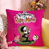 Cushion Cover Short Plush Throw Pillow Soft Washable Sofa Bed Office Cushion B-Billy & Mandy'S Adventure Anime