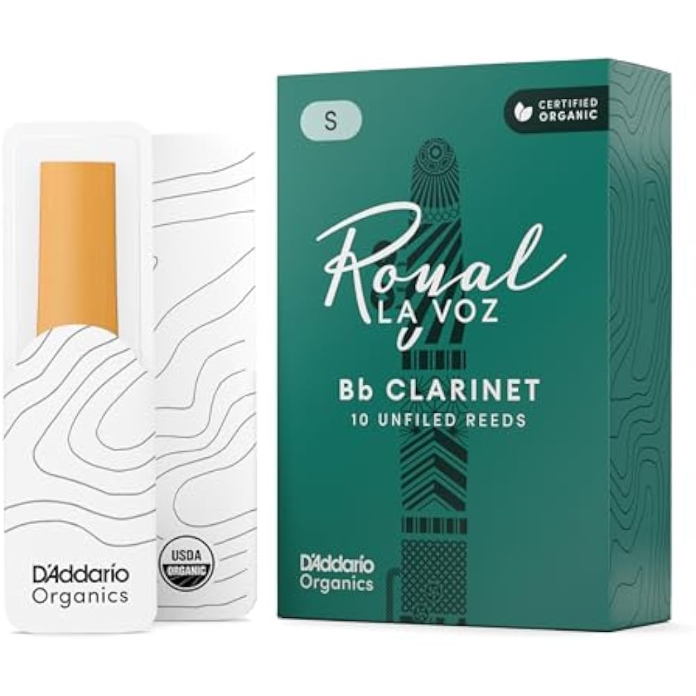 D Addario WoodWinds Daddario Трость для кларнета Bb LA VOZ RCC10SF [Жесткость: Мягкие] Набор из 10 шт. [Дом...