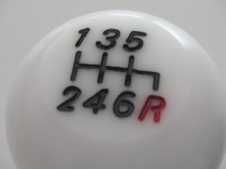 Beatrush Shift Knob for and Legacy X Duracon® Type-GDB (White) 6-Speed Impreza, WRX, Forester, (M12 1.25) [A91212W-GD]