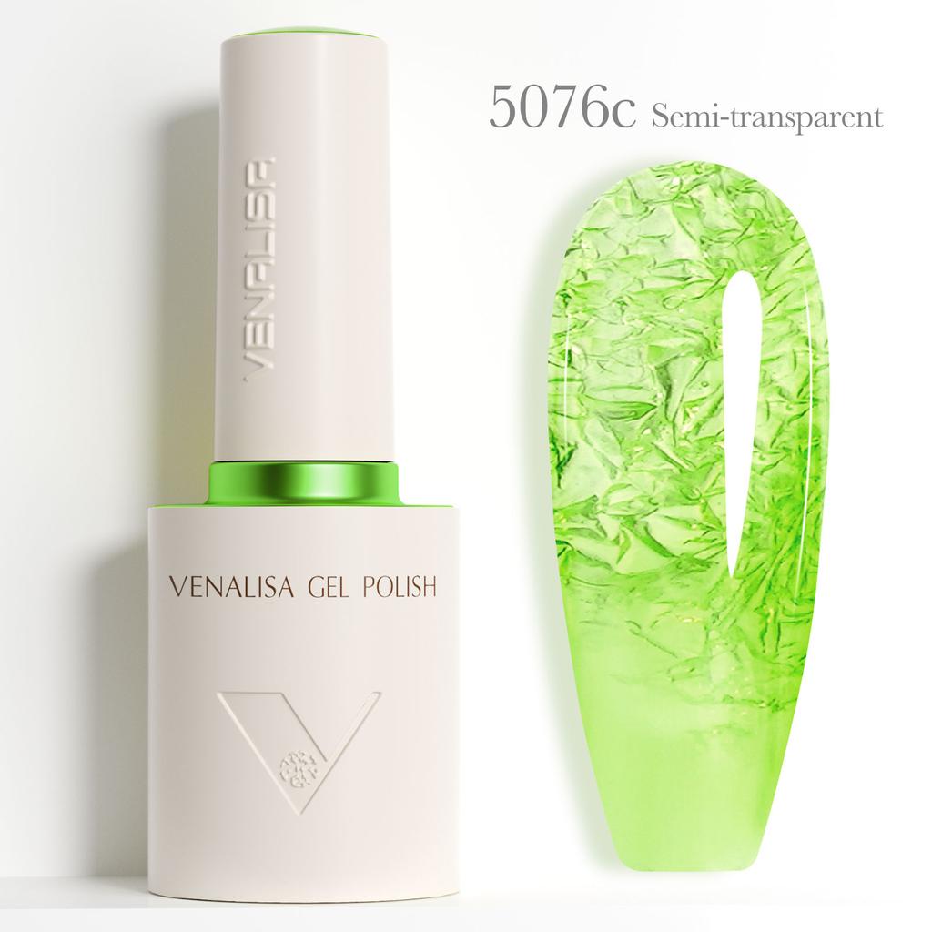 Venalisa 10ml Jelly Gel Nail Polish HEMA/TPO-Free Semi-Transparent Colors UV LED Soak Off Gel for DIY Manicure Kit