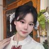 Tassel Cheongsam Headwear Pearl Hanfu Hairpin Temperament Chinese Style Hair Clip  Daily
