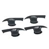8x Carbon Fiber Car Door Handle Bowl Cup Cover Trim For Toyota Corolla -