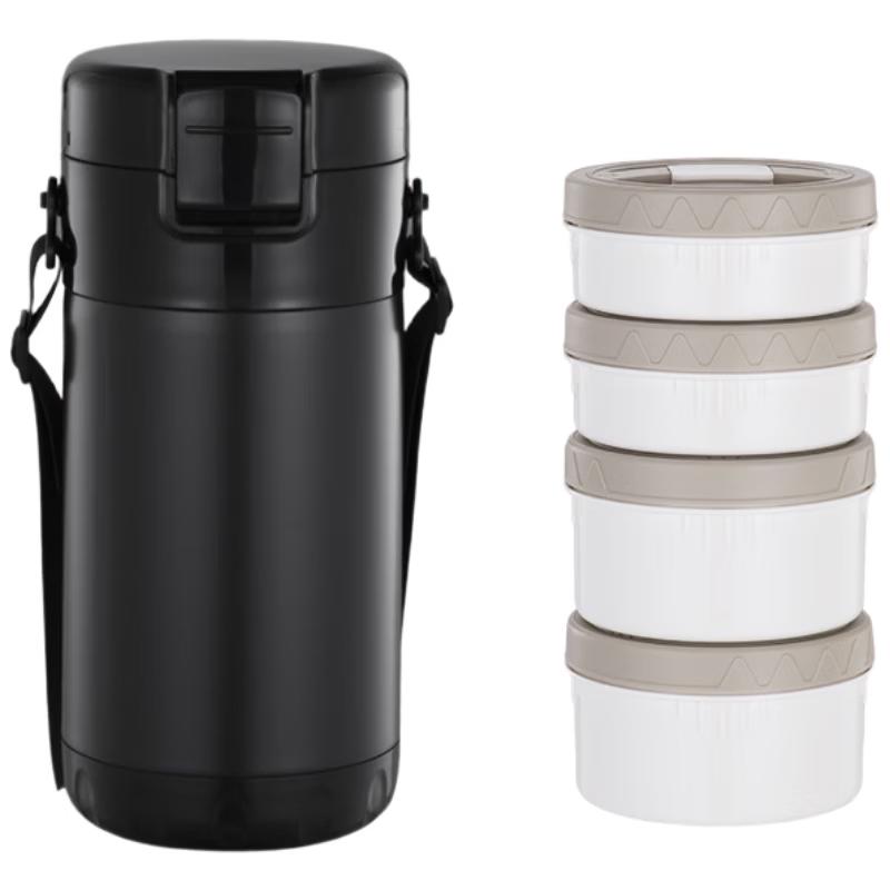 Wutuo Insulated Lunch Box with Compartments