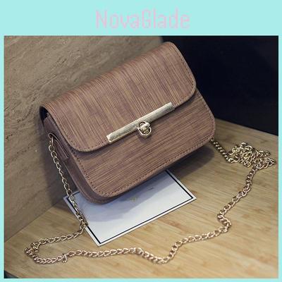 Elegant Handbag Pu Leather Shoulder Bag With Chain For A Sophisticated Look