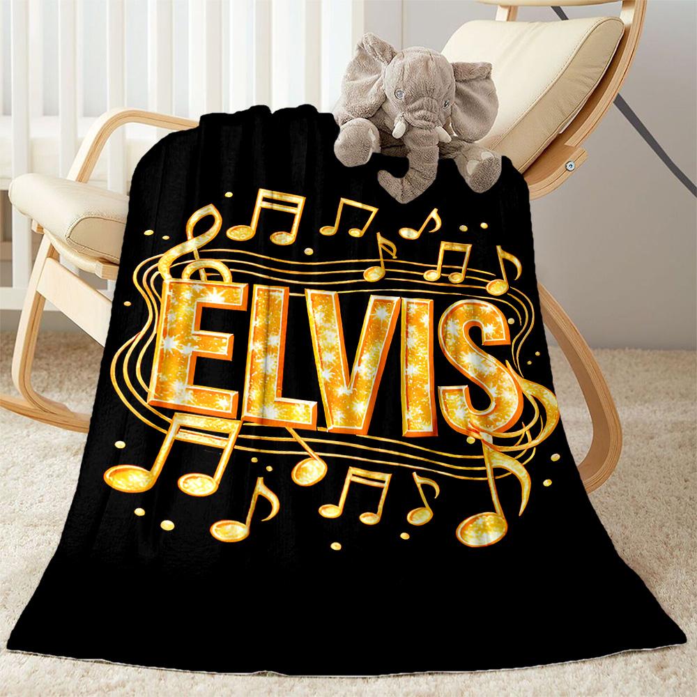 Elvis Decke Ultraweich Perfekt für Bett Couch Bettwäsche Für Alle Jahreszeiten Moderner Stil Perfektes Geschenk für Verwandte und Freunde