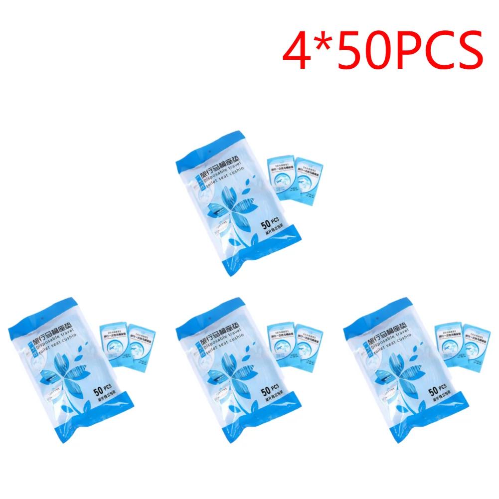 50-500pcs Travel Disposable Toilet Seat Covers Portable Camping Hotel Bathroom Toilet Seat Protector Waterproof Toilet Mat