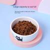 Pet Dog Cat Food Bowl Ceramics Cat Water Feeding Bowl Durable Easy To Clean Bowl Feeder Pets Dogs Cats Accessories
