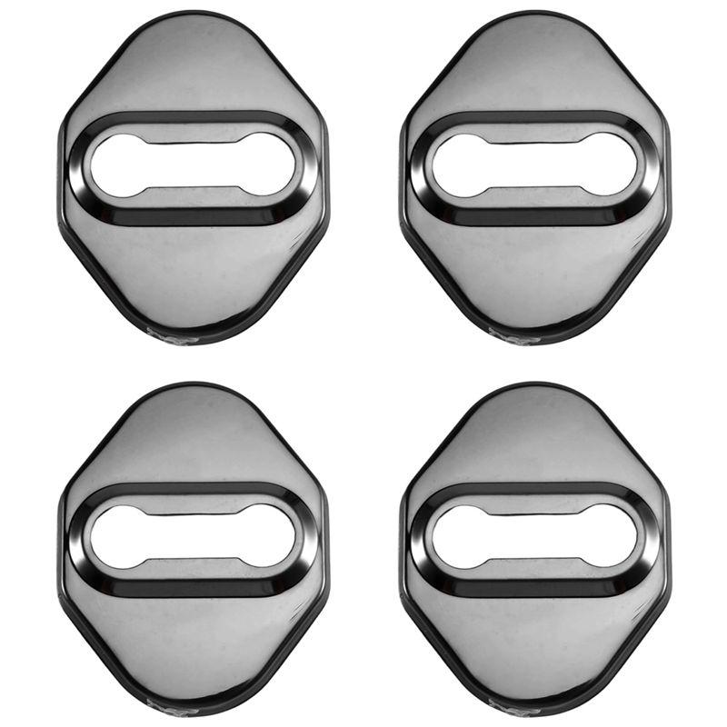 4PCS Car Door Lock Protect Cover Emblems Case For TOYOTA CAMRY 2015-2024 Protection Accessories-A02G Interior Mirrors 6