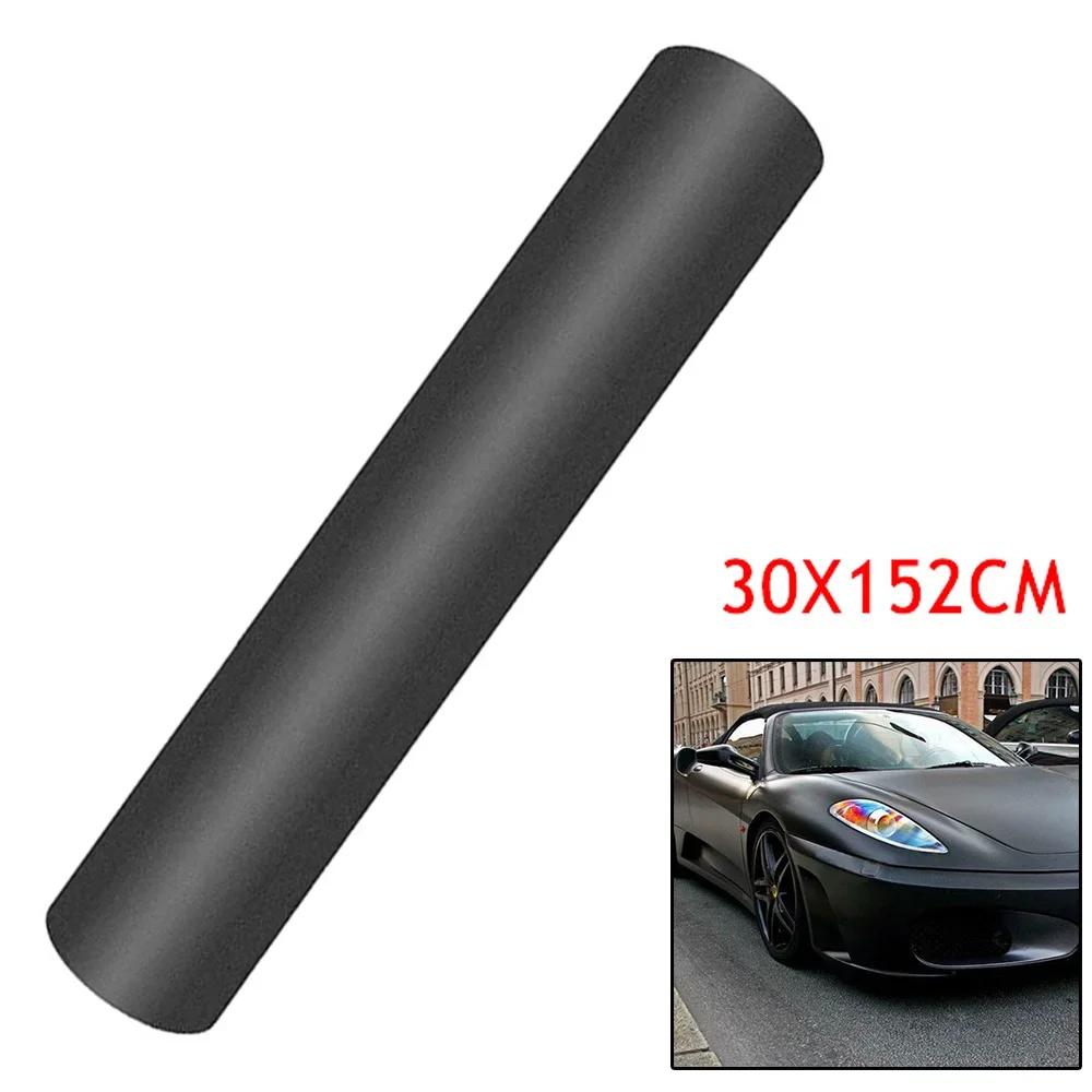 Body Car Film Car Sticker 1* Vinyl Wrap 1pc 30*152CM Black Bubble Decal Matte Protector Brand New High Quality
