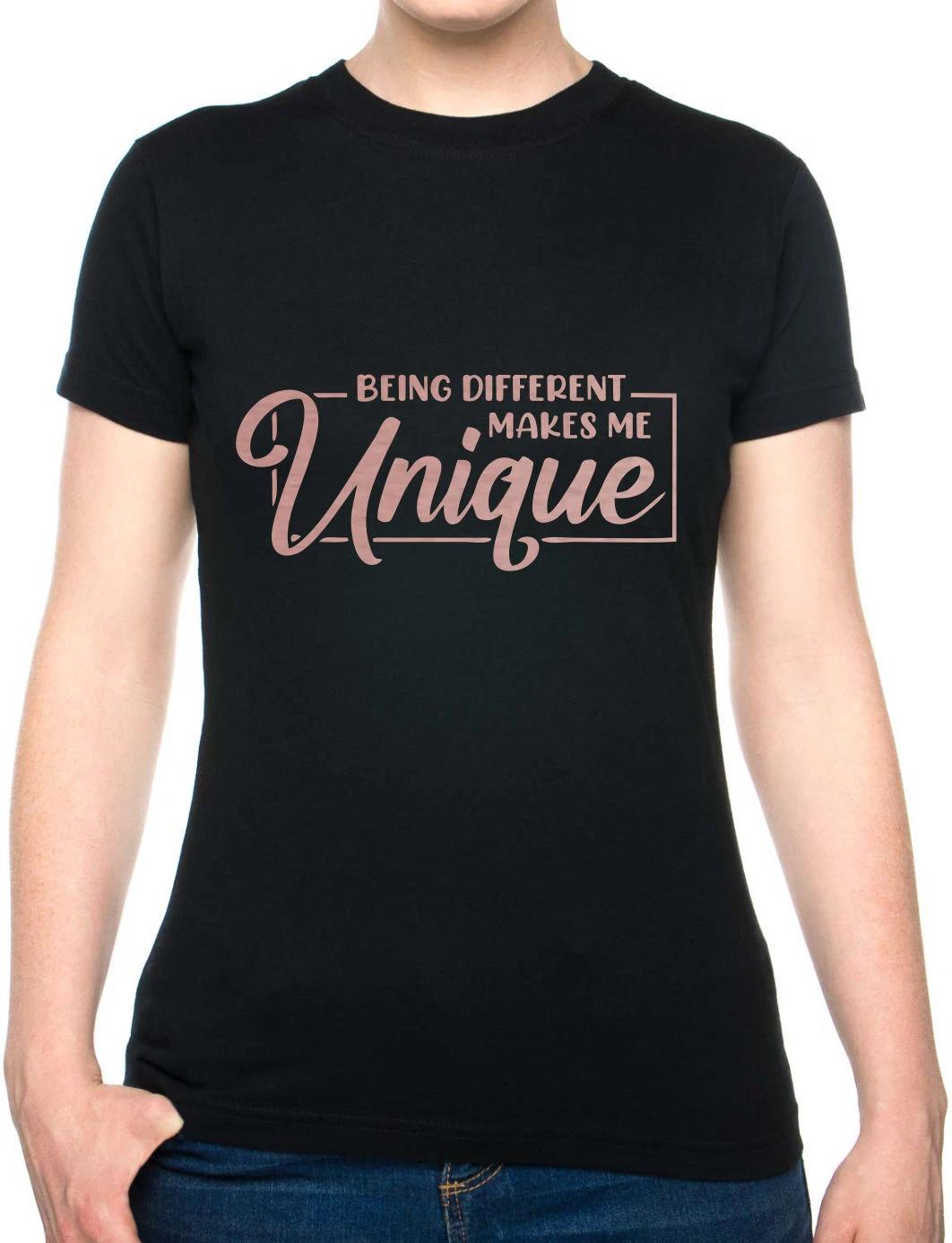 Being Different Makes Me Unique Metal Awareness Self Love Womens T-Shirt Tee 2XL