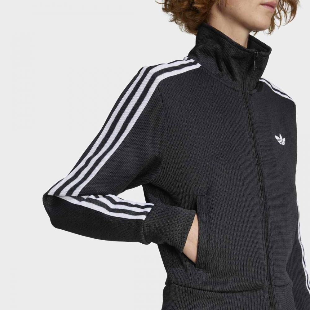 adidas Women S claSSic Firebird Knit Track Top With Stand Up Collar Jy2613