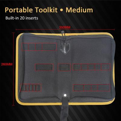 Soldering Iron Pouch Repair Tool Bag Oxford Canvas Water Proof Screwdriver Organizer Wear-resistant High Capacity