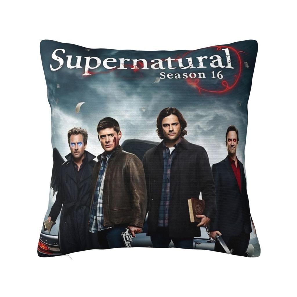 Dean Winchester Supernatural Television Pillow Cover Soft Pillow Case Cushion Cover Pillowcases For Sofa Bedroom Home Decor