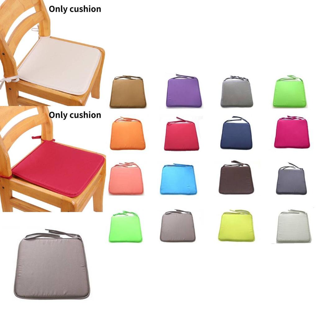 Modern Square Seat Cushion Made Of Soft Polyester Fiber For Comfortable Relaxation In Green And Purple Shades