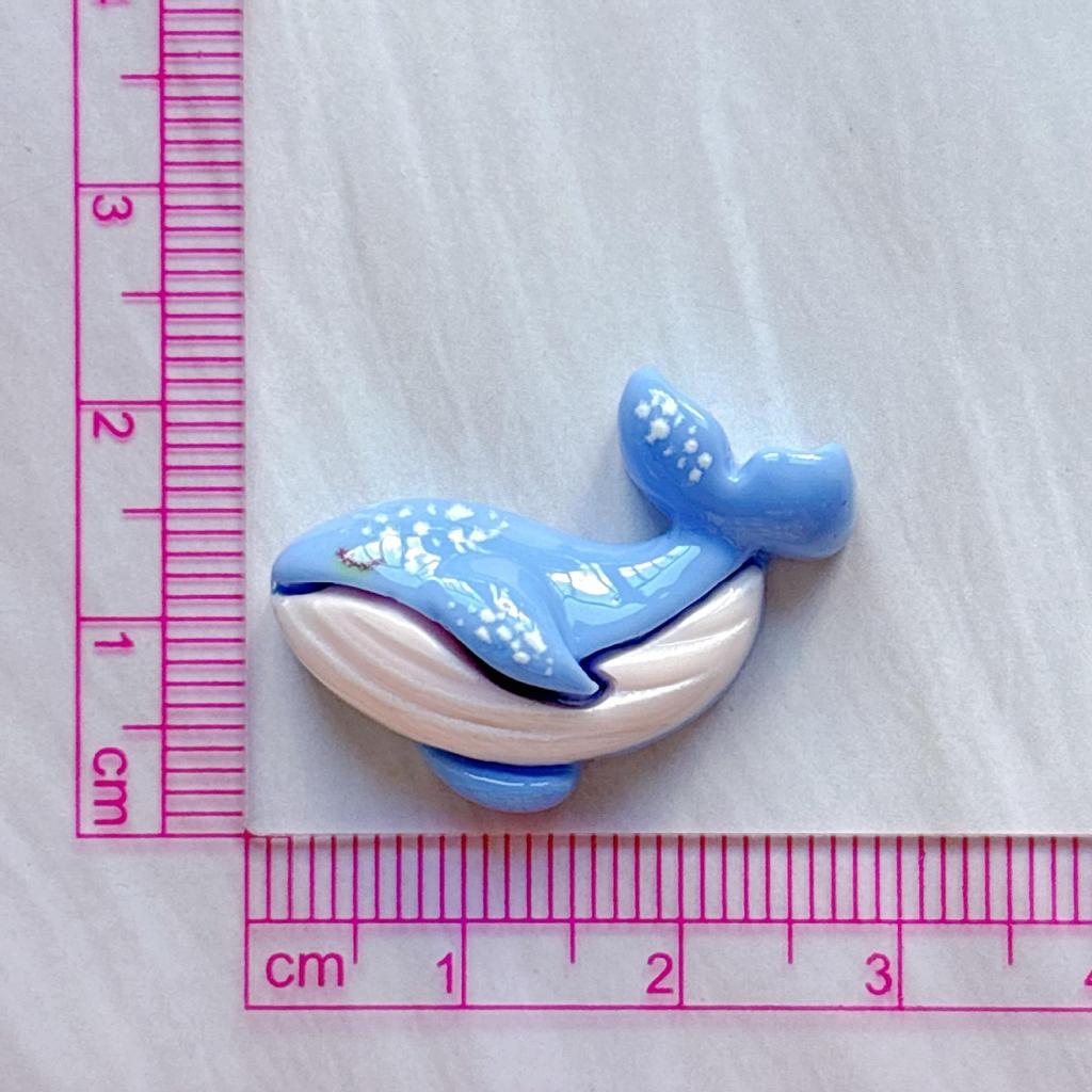 Cute Resin Marine Animal Charms for DIY Accessories – Perfect for Crocs, Phone Cases, and Hairpins