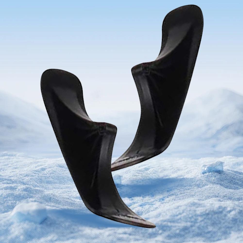 1 Paar Roller Schlitten Ski Schlitten Schlitten Ski Board Schnee Schlitten Board Set Ski Schlitten für Kinder Outdoor Zubehör