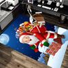 Christmas Santa Claus Chair Mat - Anime Cartoon Design, Non-Slip Carpet for Office, Home Decor, Living Room, Bedroom, Game Room & Dormitory.R099