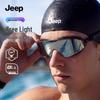 JEEP Anti-Fog HD Wide-Frame Swimming Goggles