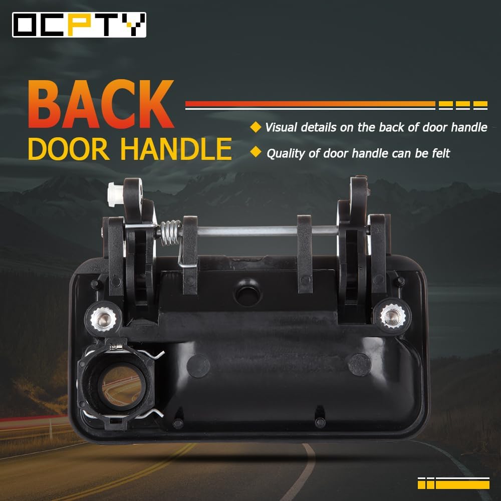 OCPTY Door Handles Exterior Driver Passenger Side Replacement fit 1989-1994 for Geo Metro for Pontiac Firefly for Suzuki Swift Outside Door Handles