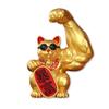 ENN LLC for Praying for Good Opening Housewarming Gift Set Wealthy Maneki-neko Figurine, Palm-Sized, Fortune, Ceremony, (Left-Handed Cat)