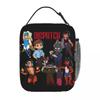 Dispatch Game Mecha Man Eras Tour Product Insulated Lunch Bag For Work Food Storage Bag Leakproof Cooler Thermal Bento Box