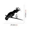 Metal Bird Stake Outdoor Garden Bird Statue Decorative Metal Animal Silhouettes for Tree Garden Decorative Bird Ornament