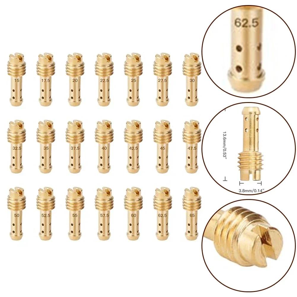 Optimieren Sie die Leistung Ihres Motors mit dem 21-teiligen Vergaser-Jet-Pilot-Kit für MIKUNI VMTMTMX VM22210 AX100 EN