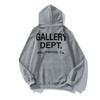 High Street Classic Printed Hoodie Loose Fit Cotton Blend Sweatshirt Women Teenagers