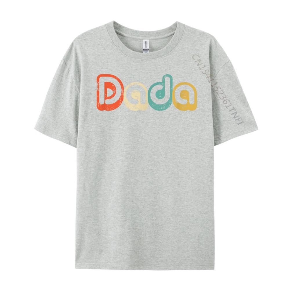 Father Day For New Dad Him Papa Grandpa Dada Graphic Tee Cotton Funny T Shirts