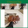 Stylish Chic Single Shoulder Small Square Bag For Women In Black White Khaki Brown