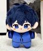 Anime Blue Lock Cosplay Michel Caesar Nagi Seishiro Mikage Reo Bachira Meguru Chigiri Hyoma Backpack Pendant Plush Keychain Gift
