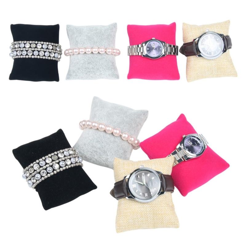 10/5pcs Unique Flannel Jewelry Display Pillows Flannel Jewelry Display Cushions Efficient Holder Pillow For Personal Use