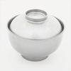Set of 2 Zoni New bowls with KINGIN made in Kitaichi (Japanese Year's soup) lids, pair, Japan, lacquerware.