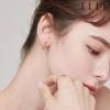 [ELLE Jewelry] 14K Rolling Cubic One-Touch Earrings (Gold Plated) ELGPEE485