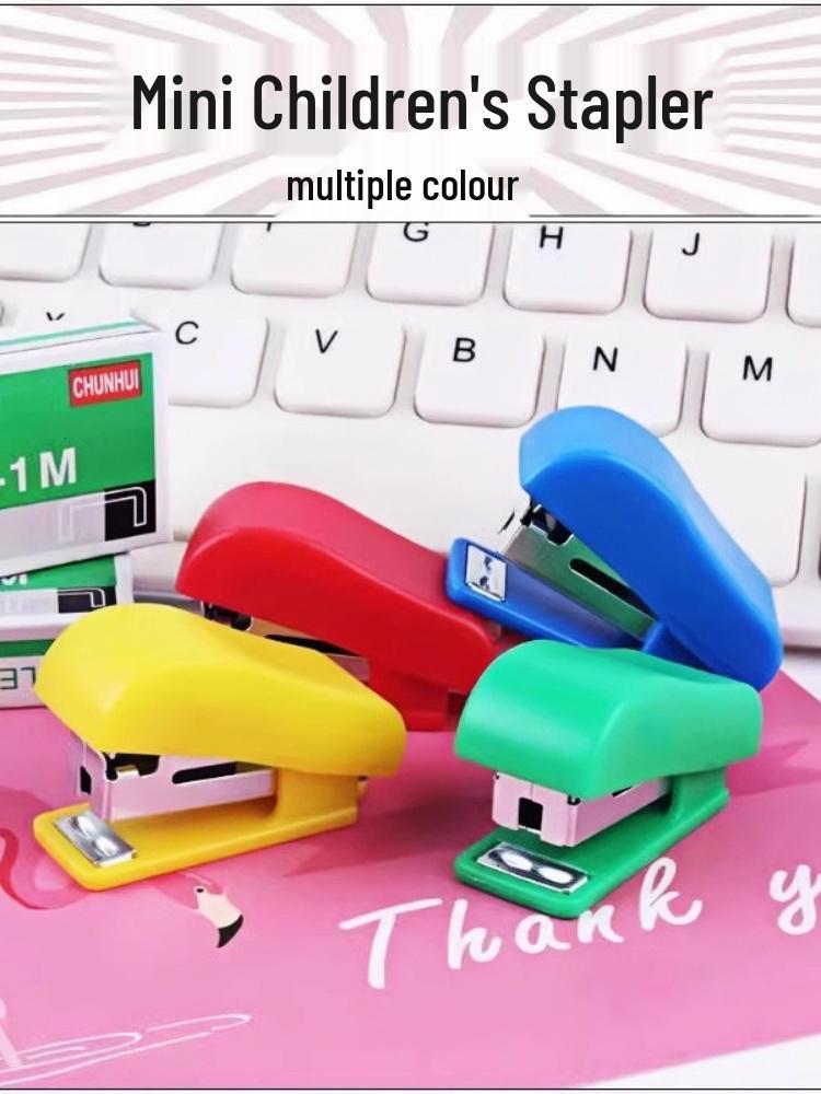 Mini Stapler Set for Home, Office, or Study - Includes Stapler & 10 Staples