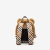Burberry Faux Fur Teddy Bear Backpack