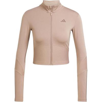 Track Leichter Fitness-Top mit Reißverschluss Damen Tops JY2093