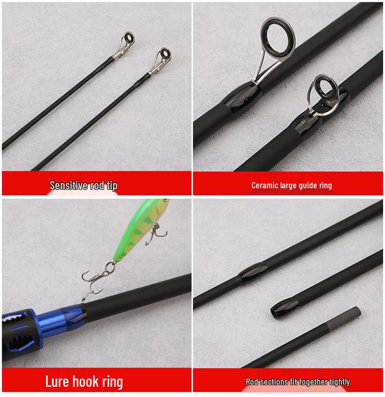 Long Cast Sea Fishing Rod Set - M Action for Big Game