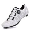 Unisex Mountain Road Cycling Shoes Hard Sole Breathable All-Season Clipless Flat Pedal Compatible Bike