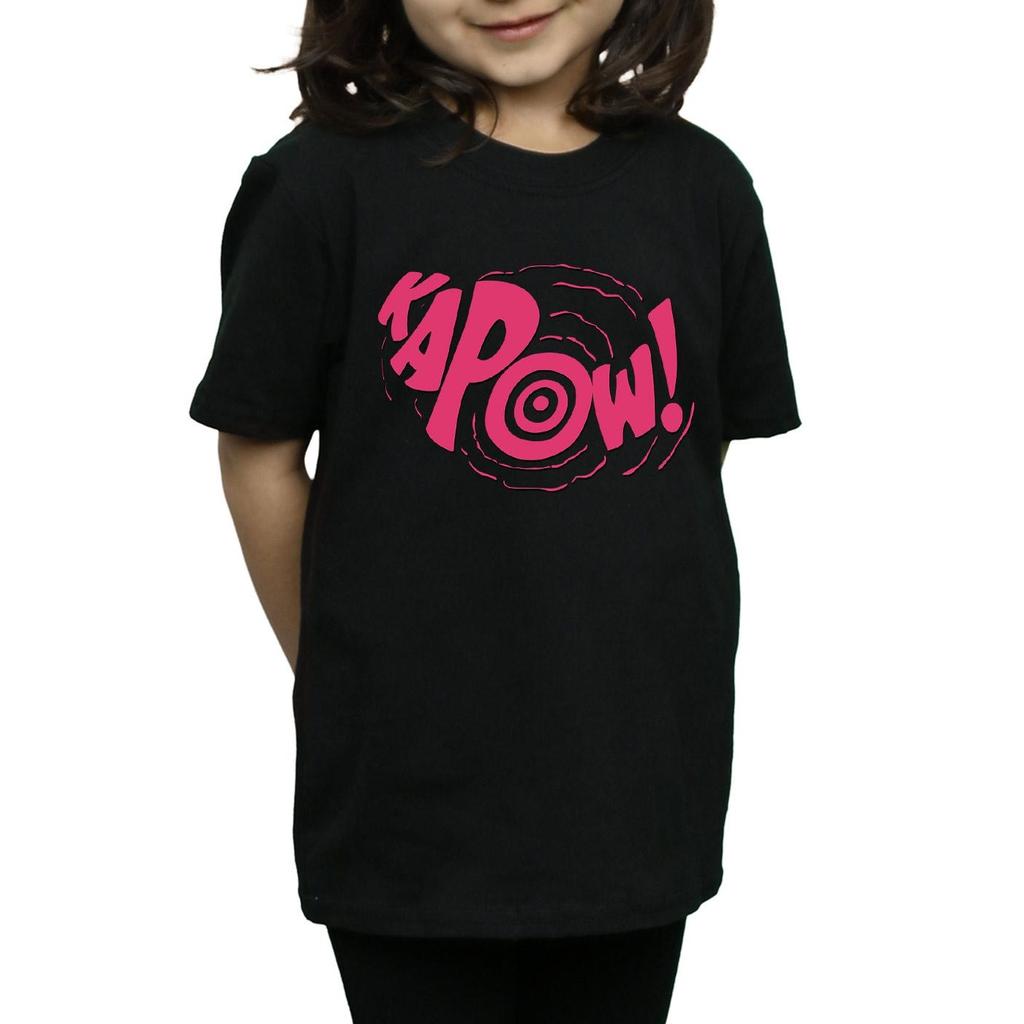 DC Comics Girls Batman TV Series Kapow Cotton T-Shirt