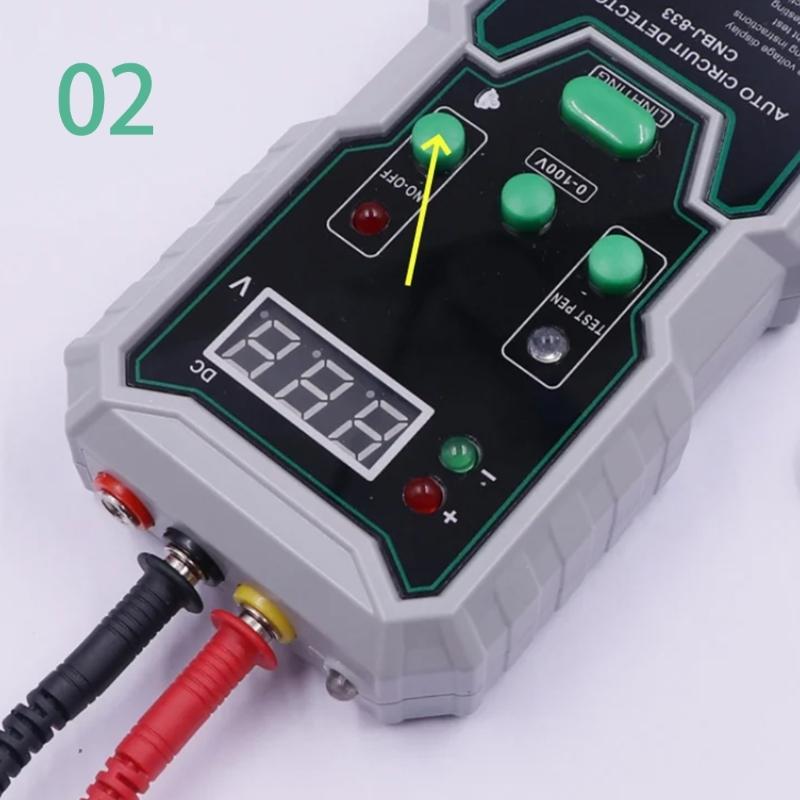 Circuit Breaker Finders Auto Circuit Detector 0-100V Buzzer Multifunctional Car Circuit Diagnostic Test Tool
