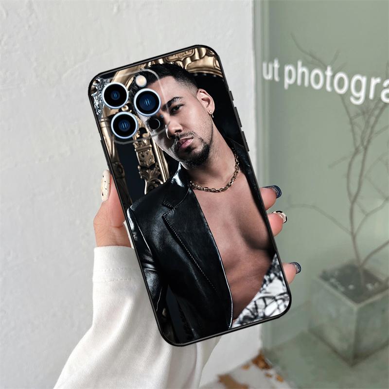Singer Romeo Santos For iPhone 16 15 14 13 12 11 Pro Max X XS Max XR Plus Phone Case Accessories