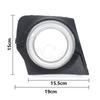 Pair front fog light frame covers For Mitsubishi L200 Triton MQ MR 2015-2018